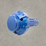 Down-the-hole (DTH) hammer drilling tool for rock and mining drilling operations.